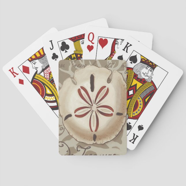 Seaside Sonnet III Playing Cards (Back)