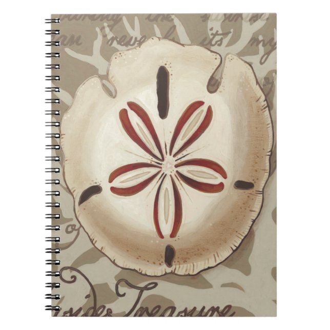 Seaside Sonnet III Spiral Notebook (Front)