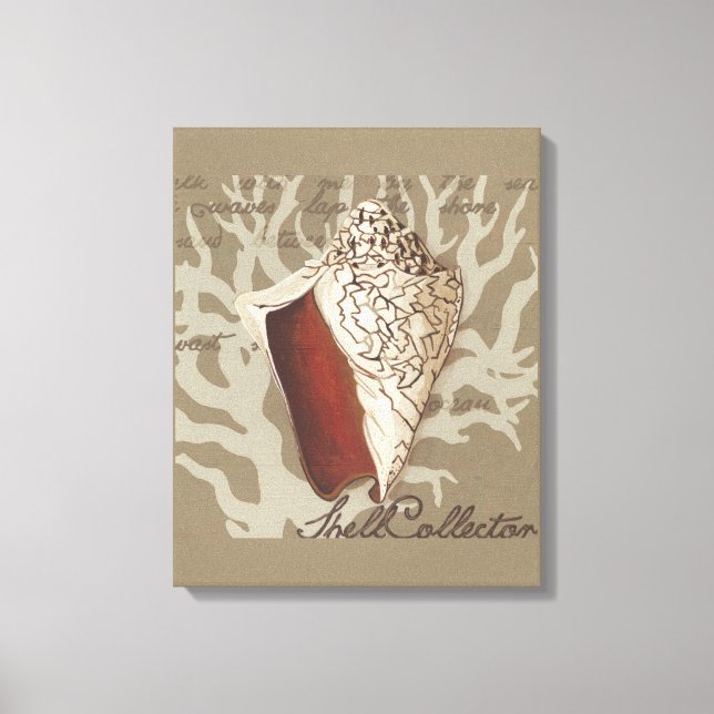 Seaside Sonnet IV Canvas Print (Front)