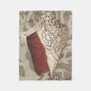 Seaside Sonnet IV Fleece Blanket