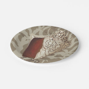 Seaside Sonnet IV Paper Plate