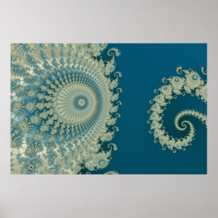 Seaside Spirole Poster