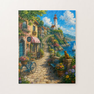 Seaside Village Escape Puzzle
