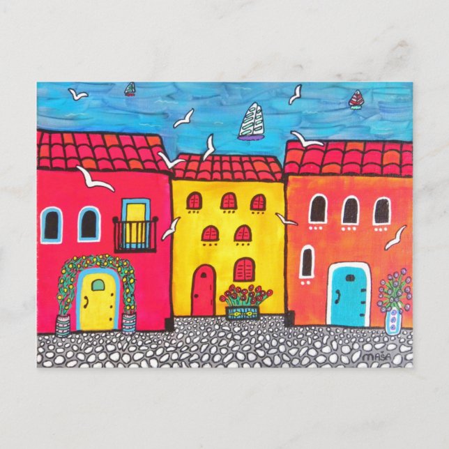 Seaside Villas Postcard (Front)