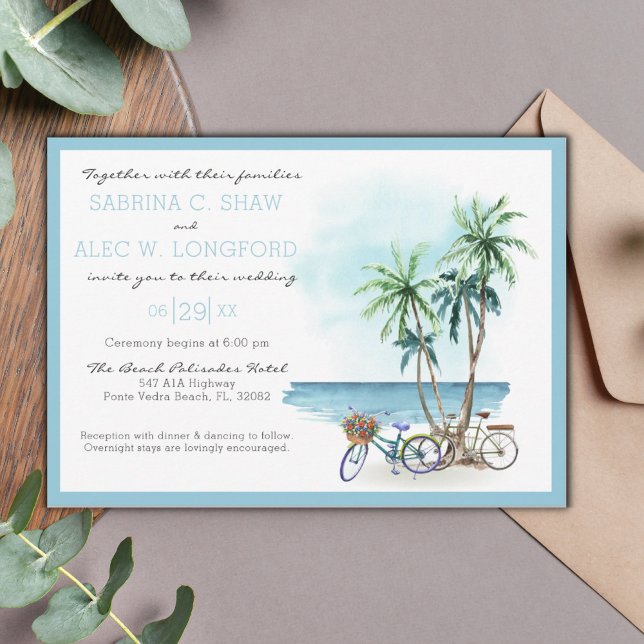 Seaside Wedding Suite Invitation (Creator Uploaded)