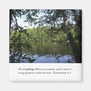 Season Ecclesiastes Lake Forest Magnet