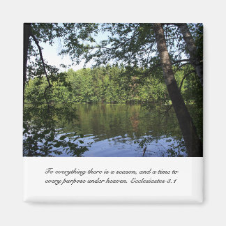 Season Ecclesiastes Lake Forest Magnet