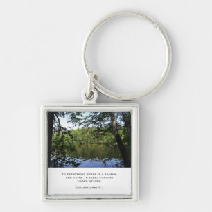 Season Ecclesiastes Luggage & Laptop Tag Key Ring