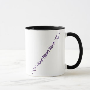 Season Everything With Love Purple, Personalised Mug
