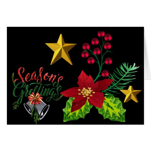 Season Greetings. (Front Horizontal)