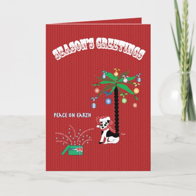 Season Greetings/Happy Holidays - Peace on Earth Holiday Card (Front)