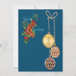 Season Greetings Holiday Card