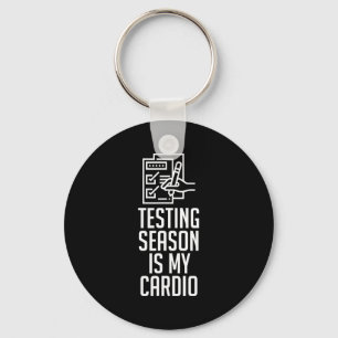 Season Is My Cardio Funny Saying Teacher Gift  Key Ring