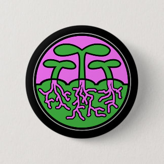 Season Medallion: Spring 6 Cm Round Badge