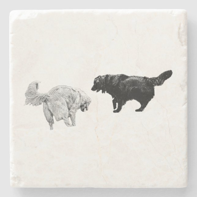 Season of Companionship Stone Coaster (Front)