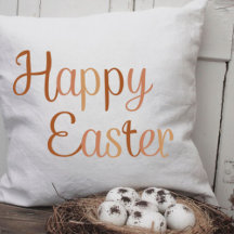 Season of Happy Easter, Cute Brown Lettering 