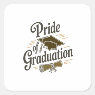 Season of Success Square Sticker