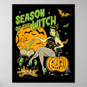 Season Of The Witch Halloween Samhain Poster