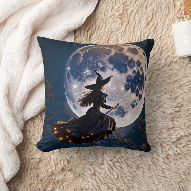 Season of the Withch Throw Pillow (Blanket)