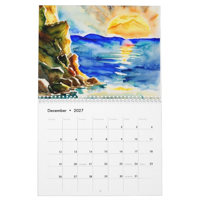 Season Of The Year Calendar (Dec 2027)