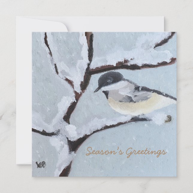 Season’s Greetings Holiday Card (Front)