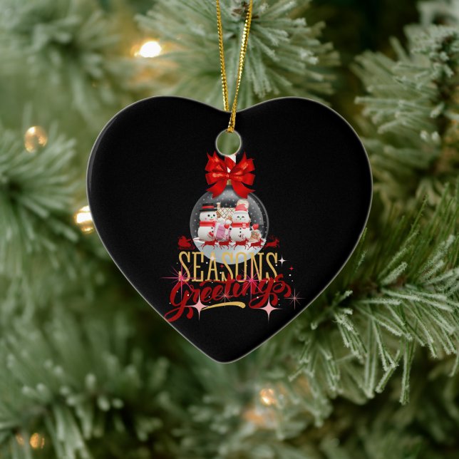 Season’s Greetings: Share the Joy with Ceramic Tree Decoration (Tree)