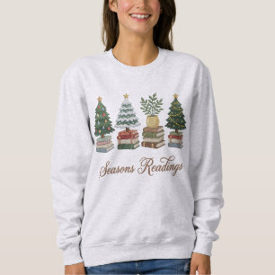 Season’s Readings Christmas Book Lover Sweatshirt