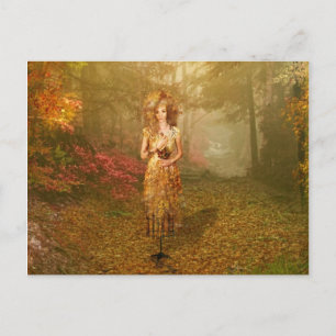 Season Series Autumns Postcard