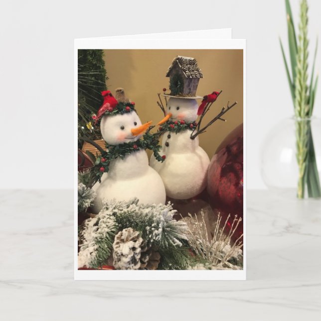 ***SEASON TO BE JOLLY*** & THINK OF YOU HOLIDAY CARD (Front)