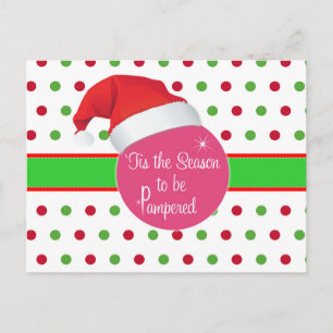 Season to be Pampered- Perfectly Posh Post card