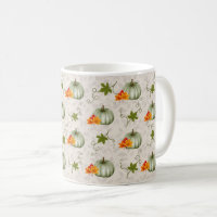 Seasonal Autumn Fall Pumpkin Cute Trendy Pattern 