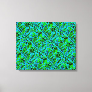 Seasonal chaos art canvas print