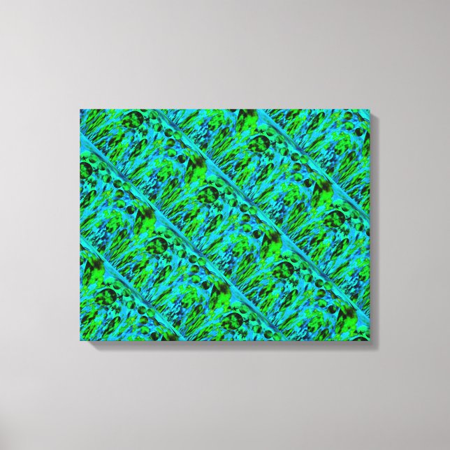Seasonal chaos art canvas print (Front)