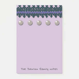 Seasonal Family Notes with Custom Text and Colour