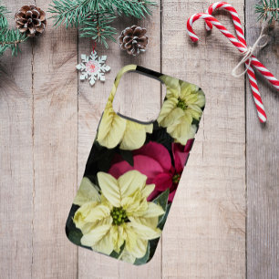 Seasonal Holiday Poinsettias Floral iPhone 16 Pro Max Case