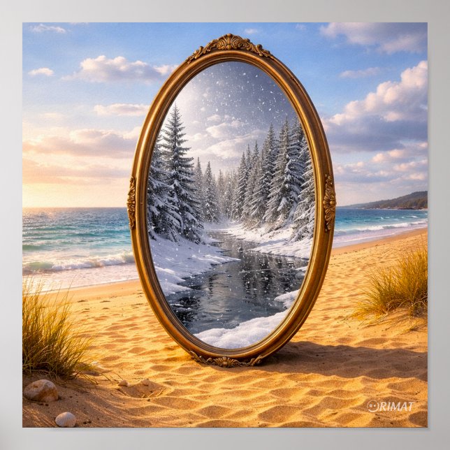 Seasonal Mirror Poster (Front)