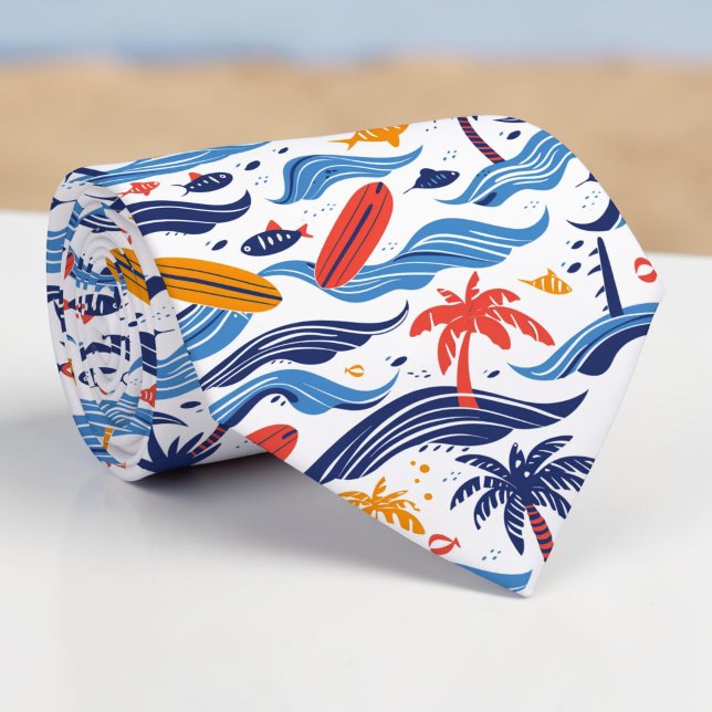 Seasonal Summer Necktie Tie (Creator Uploaded)