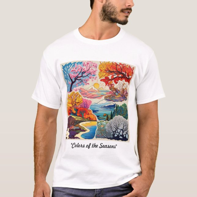 "Seasonal Symphony" T-Shirt (Front)