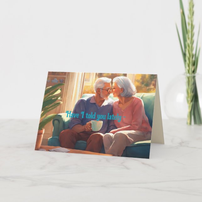 SEASONED COUPLE LOVE CARD (Front)