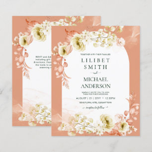 Seasons Fall Earthen Mix Boho Floral Wedding