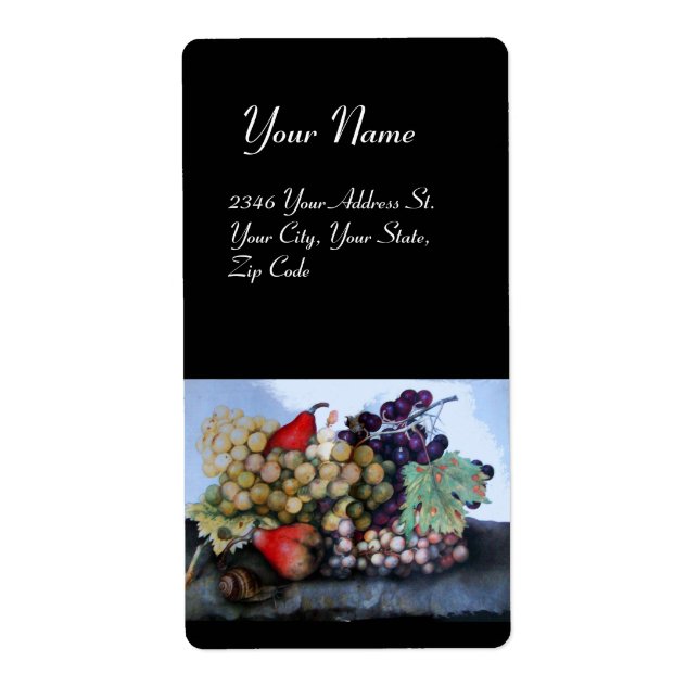 SEASON'S FRUITS 1 - GRAPES AND PEARS (Front)