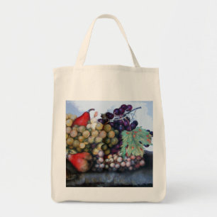 SEASON'S FRUITS 1 - GRAPES AND PEARS TOTE BAG