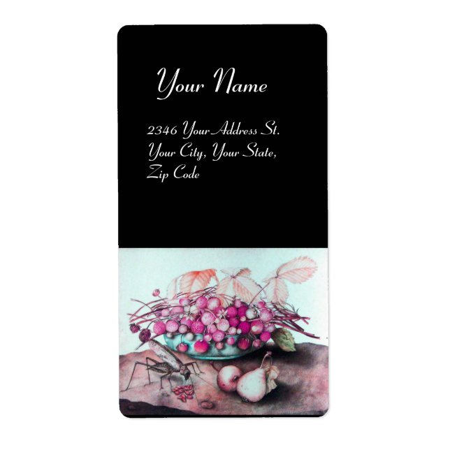 SEASON'S FRUITS 3 / STRAWBERRIES AND PEARS (Front)