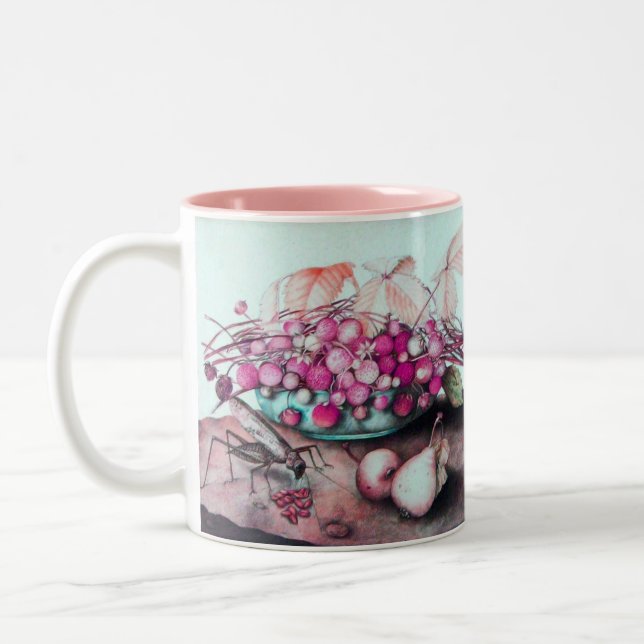 SEASON'S FRUITS 3 Two-Tone COFFEE MUG (Left)
