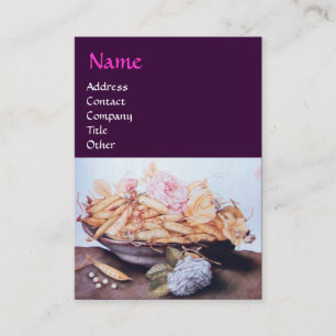 SEASON'S FRUITS 6 - BEANS AND ROSES BUSINESS CARD