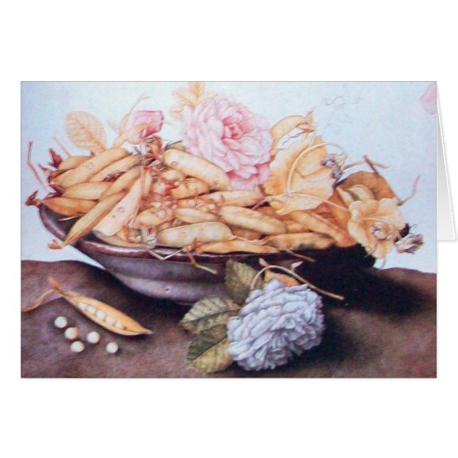 SEASON'S FRUITS , BEANS AND ROSES Thanksgiving (Front Horizontal)