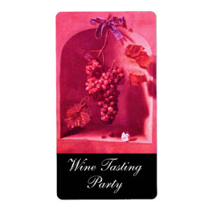 SEASON'S FRUITS -PROSPERITY Red pink fuchsia,black