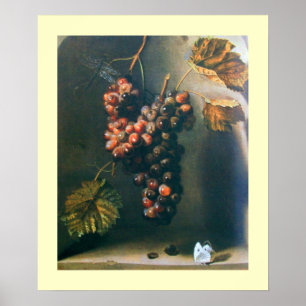 SEASON'S FRUITS -PROSPERITY yellow brown cream Poster