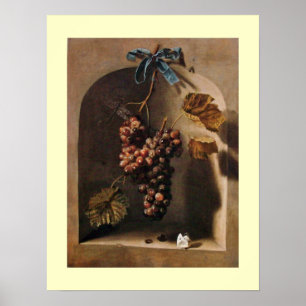 SEASON'S FRUITS -PROSPERITY yellow brown cream Poster