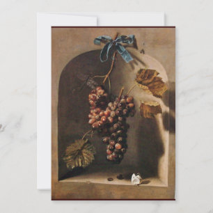 SEASON'S FRUITS - PROSPERITY ,yellow green brown Announcement